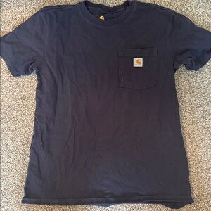 Carhartt Dark Blue Tee with Pocket